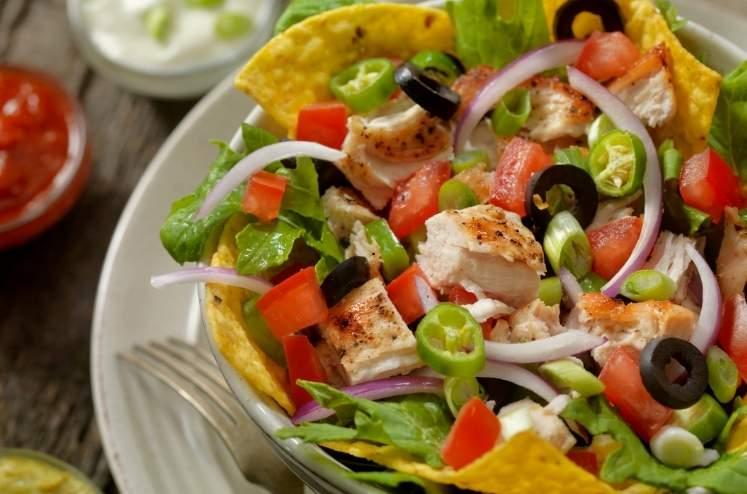 Chicken-Taco-Bowls