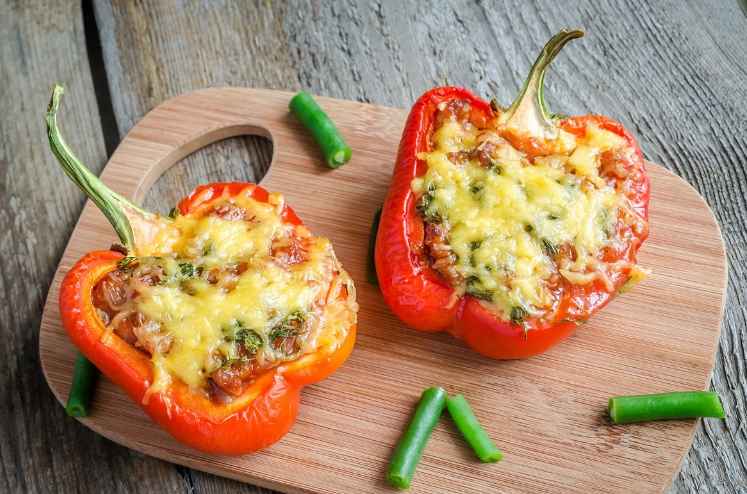 Ground-turkry-stuffed-peppers